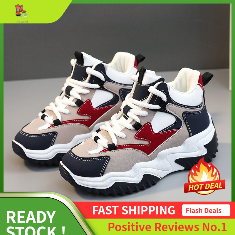 Ddmysports DF New Dad Women S Spring Autumn Korean Version Color Height Increasing Thick Soled Sports And Leisure Shoes OUTDOOR