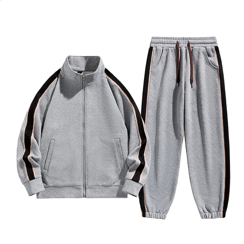 Camping mens spring sportswear mens sportswearpants mens casual set 2 pieces 240827