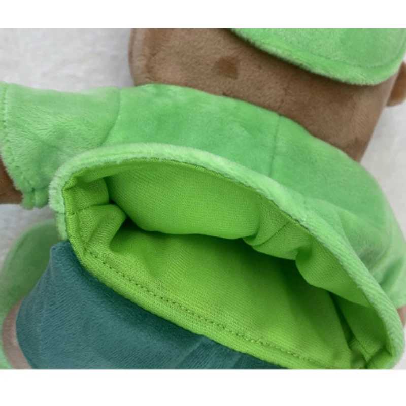 Boy Jeffy Hand Puppet Coby Junior Joseph Plush Doll Toy Stuffed Figurine with Movable Mouth for Play House Kids Birthday GiftsXJ240827