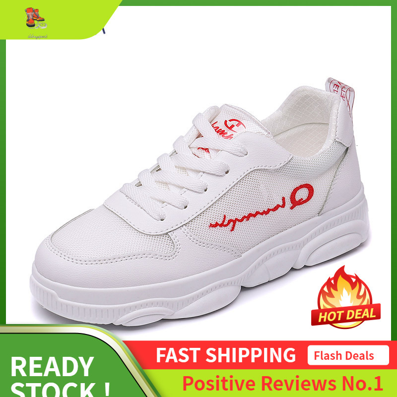 Ddmysports New Sports Teddy Bear Korean Version Versatile Board Breathable Mesh White Shoes Women S Thick Sole OUTDOOR