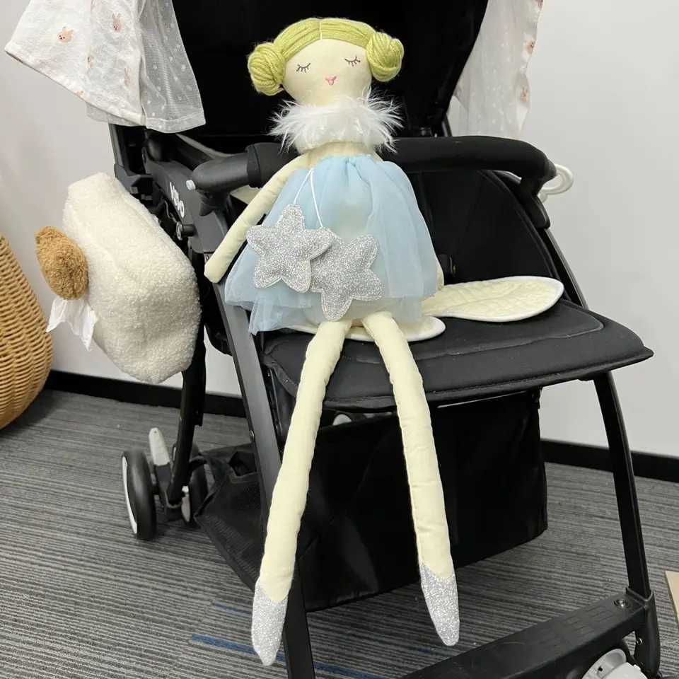 Doll Angel Puppet Flower Fairy Ballet Long Legged Puppet Family Toy Girl Baby Birthday Gift Holiday GiftXJ240827