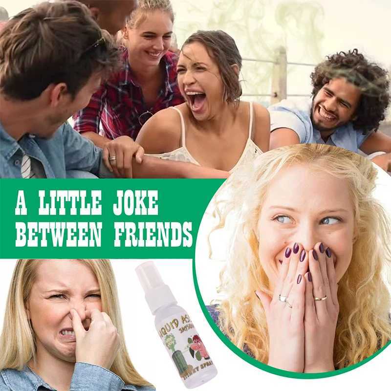 30ml Liquid Fart Gag Prank Toy Prank Poop Stuff Non Toxic Smells Stink Spray For Adults Or Kids april fools day toy Y240827