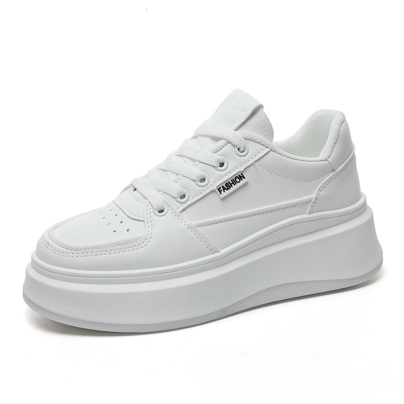 Ddmysports S New Little White Women S Versatile Casual Spring Summer Trend Student Shoes Increase Fashion Simplicity OUTDOOR