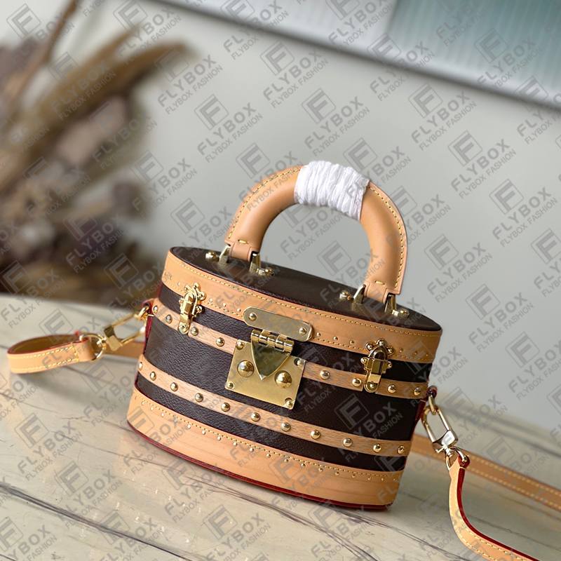 M24843 ELLIS Bag Box Cosmetic Bag Box Tote Handbag Top Handbag Bag Shoulder Bag Crossbody Women Fashion Casual Luxury Designer TOP Quality Purse Pouch Fast Delivery