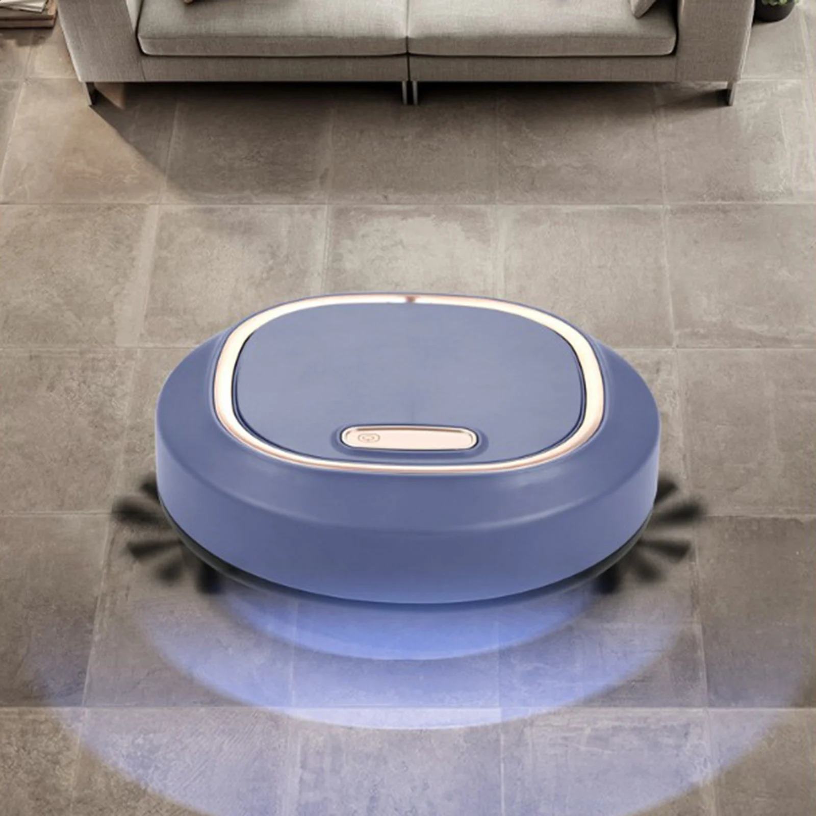 3 IN 1 Robot Vacuum Cleaner Floor Sweeper Auto Cleaning Mop Rechargeable 240827