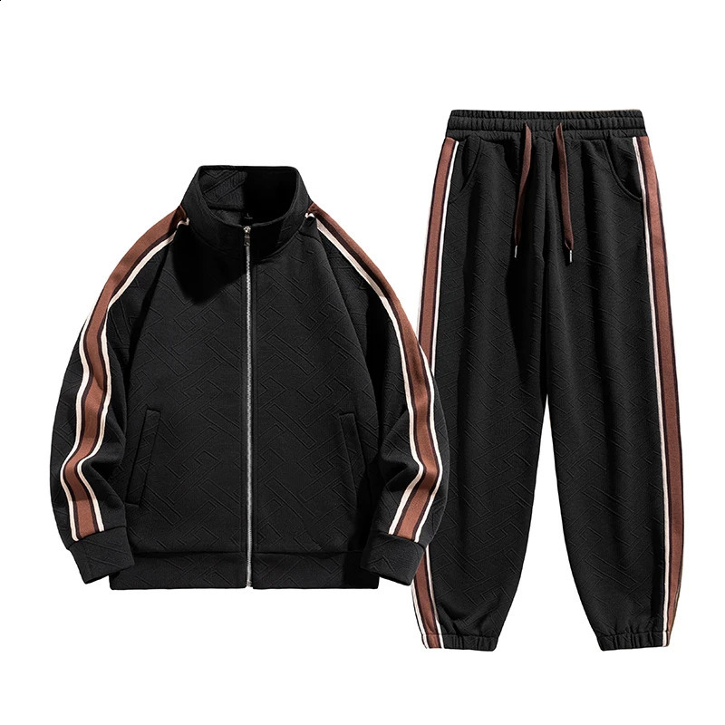 Camping mens spring sportswear mens sportswearpants mens casual set 2 pieces 240827