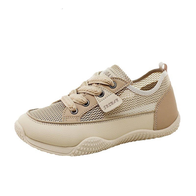 Ddmysports K New For Women Hollow Summer Mesh Height Increasing Trend Casual Shoes Breathable Sports OUTDOOR
