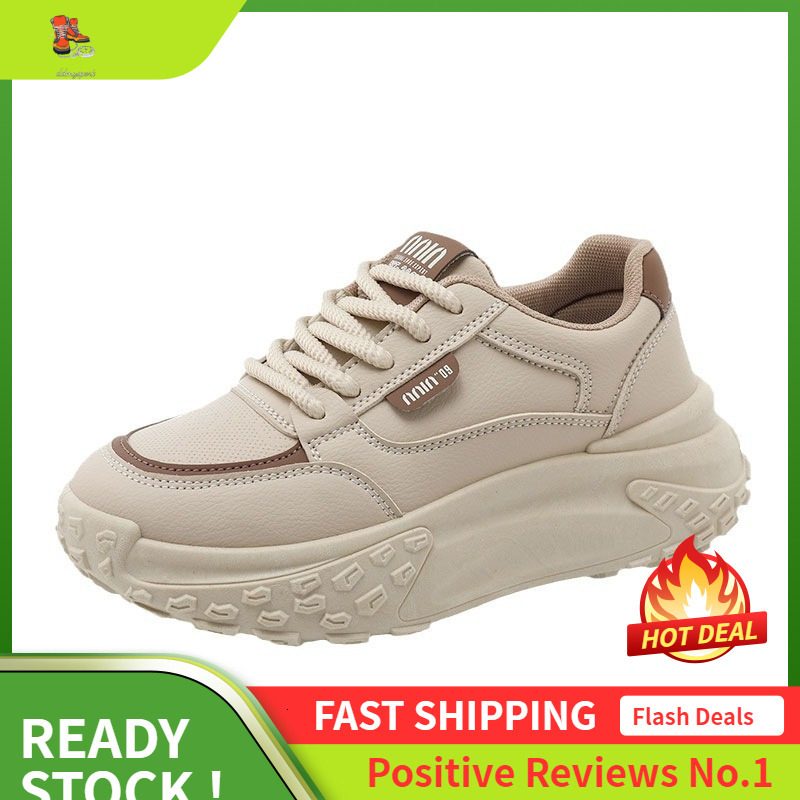 Ddmysports KT New Minimalist Women S Autumn Korean Version Sports Breathable And Height Increasing Thick Soled Board Casual Student Shoes OUTDOOR