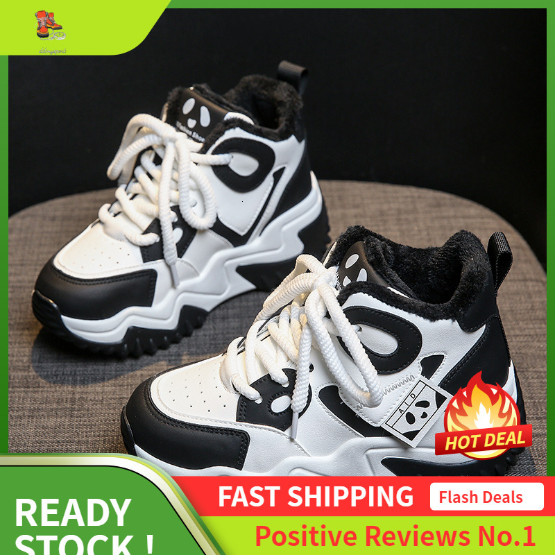 Ddmysports JC Elevated Panda Pattern Dad Korean Edition Sports New Colored Autumn Winter Casual Shoes For Women OUTDOOR