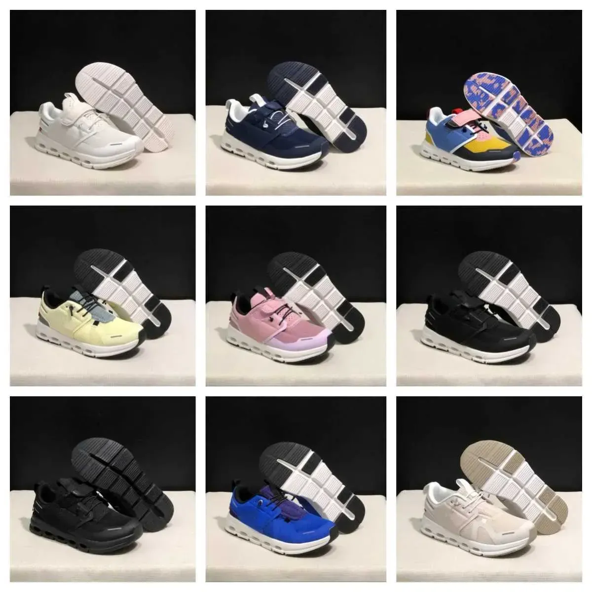 Athletic Outdoor Original Running Shoes Kids Boy Girl Anti Slip Walking Breathable Runner Shoe Outdoor Cloud Sport Comfortable Casual Sneakers On