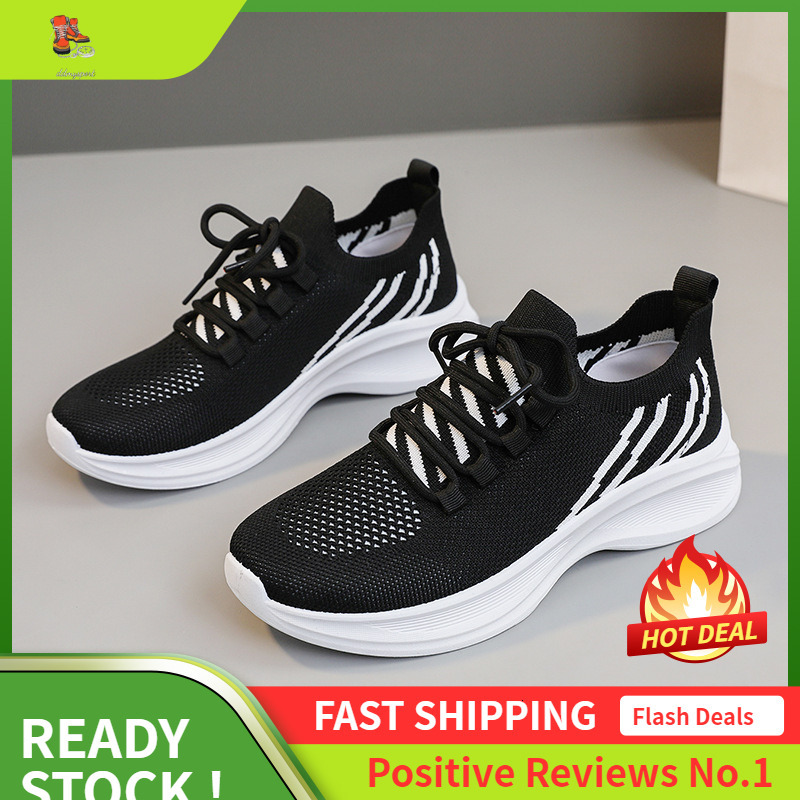 Ddmysports BR New Spring Summer Breathable Mesh Sports Casual Women S Shoes Thick Sole Increase Versatility OUTDOOR