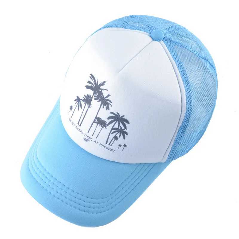 Trees Mesh Baseball Cap Summer Outdoor Snapback Sport Hats for Men Wen Fashion Trucker Caps Hip Hop Skateboard Casquette X250704