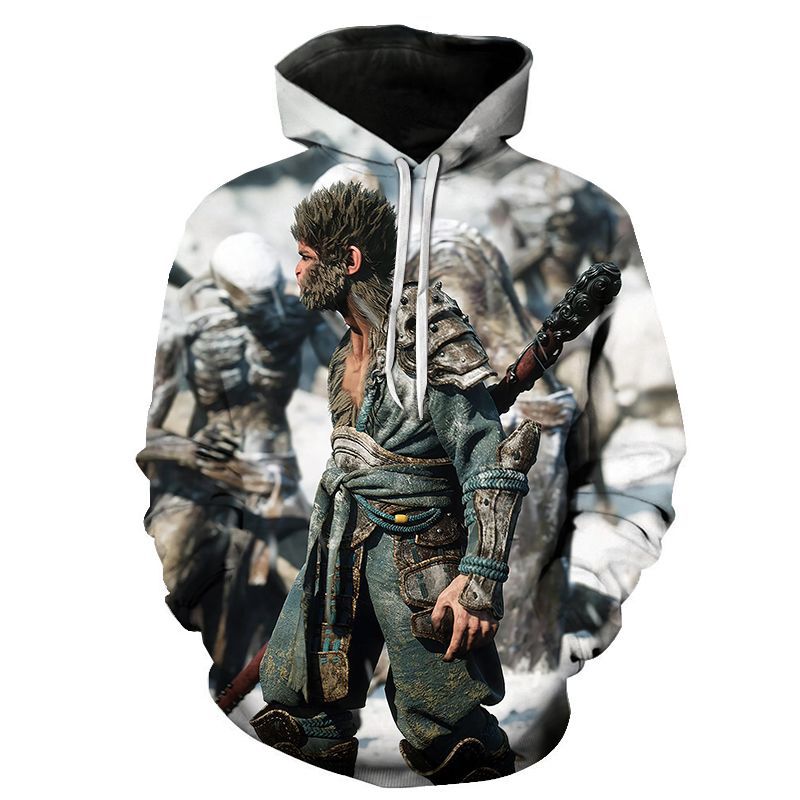 Men's Hoodies & Sweatshirts digital printing Game pullover Hoodie