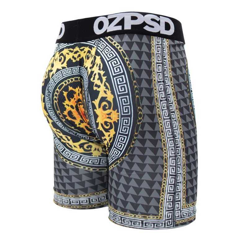 Underpants Sexy Summer Men Underwear Boxers Male Lingerie Plus Size Printed Man Panties Underpants Male Breathable Men Boxers Trunks Y2408284T0C