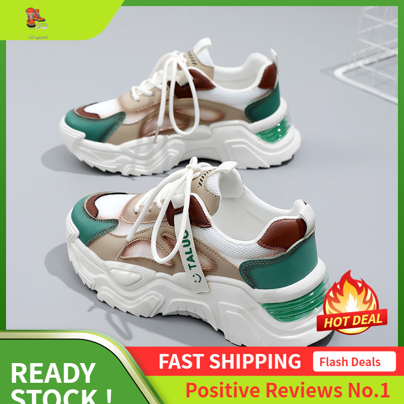 Ddmysports K Dad Women S Summer Shoes Breathable Mesh Thick Bottom Casual Sports Ins Trendy OUTDOOR