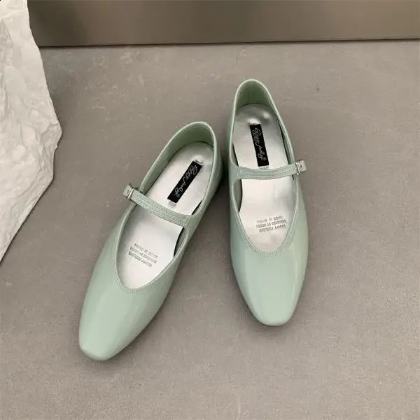 Toe Round Shallow All-Match Mouth Cross Womens Shoes Casual Female Sneakers Ballet Flats Ladies Footwear Retro Ballerinas