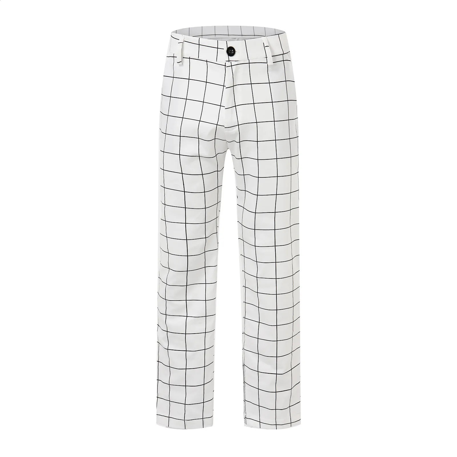 Mens Four Seasons Fashion Casual Plain Pocket Zipper Button Foot Pants Set Running Exercise Pants 240828