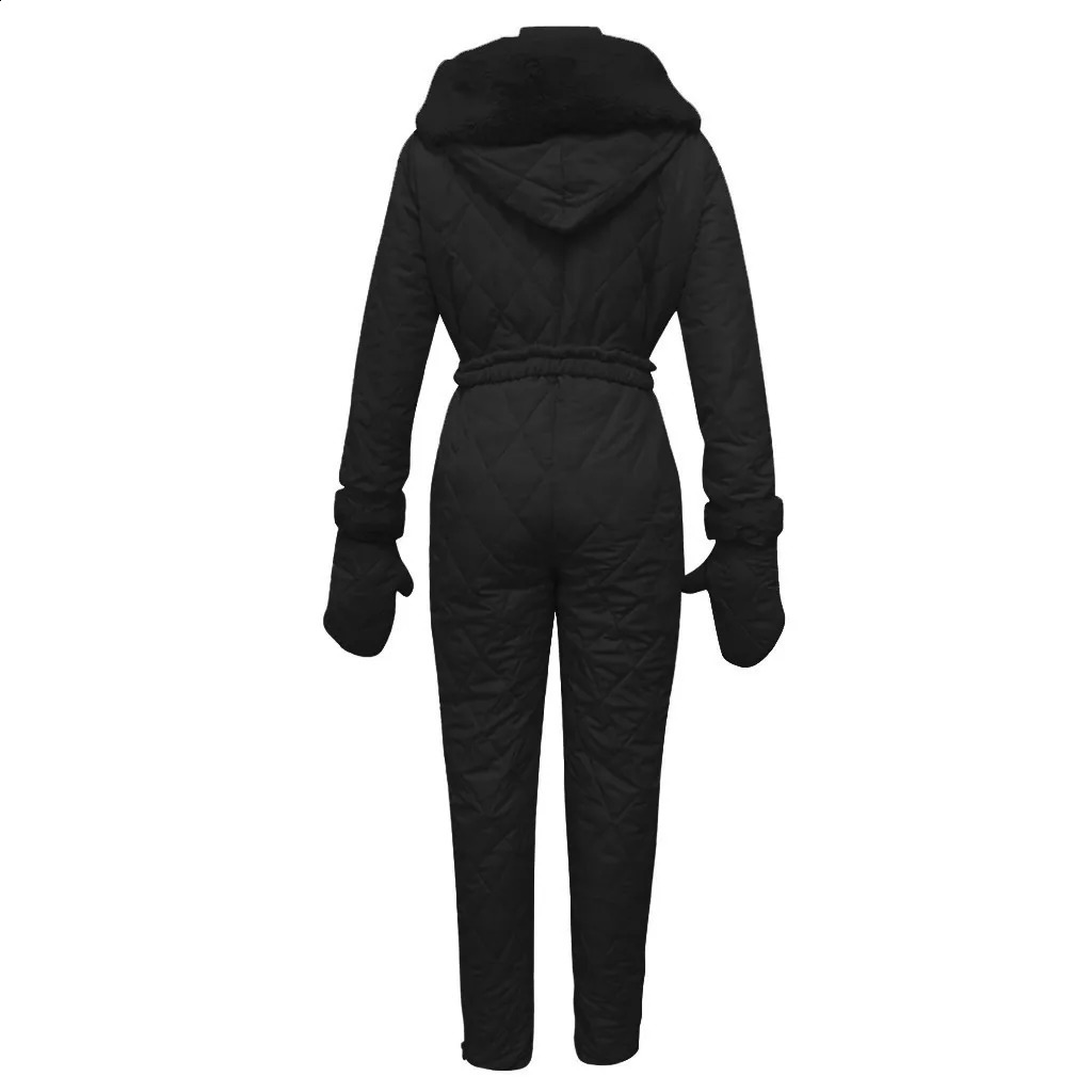 Women Pants Women Skisuit Snowboard OutdOor Ski Sports CasUAl Thick Fashion Zipper Suit WomenS Jumpsuit 240927
