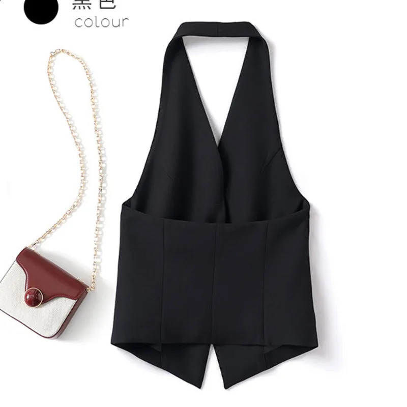 Wxw0701 Spring and Summer Tank Jacket Womens Strapless Sexy Irregular Sleeveless Tank Top Womens Single Chest Short Sleeve Tank Top 240828
