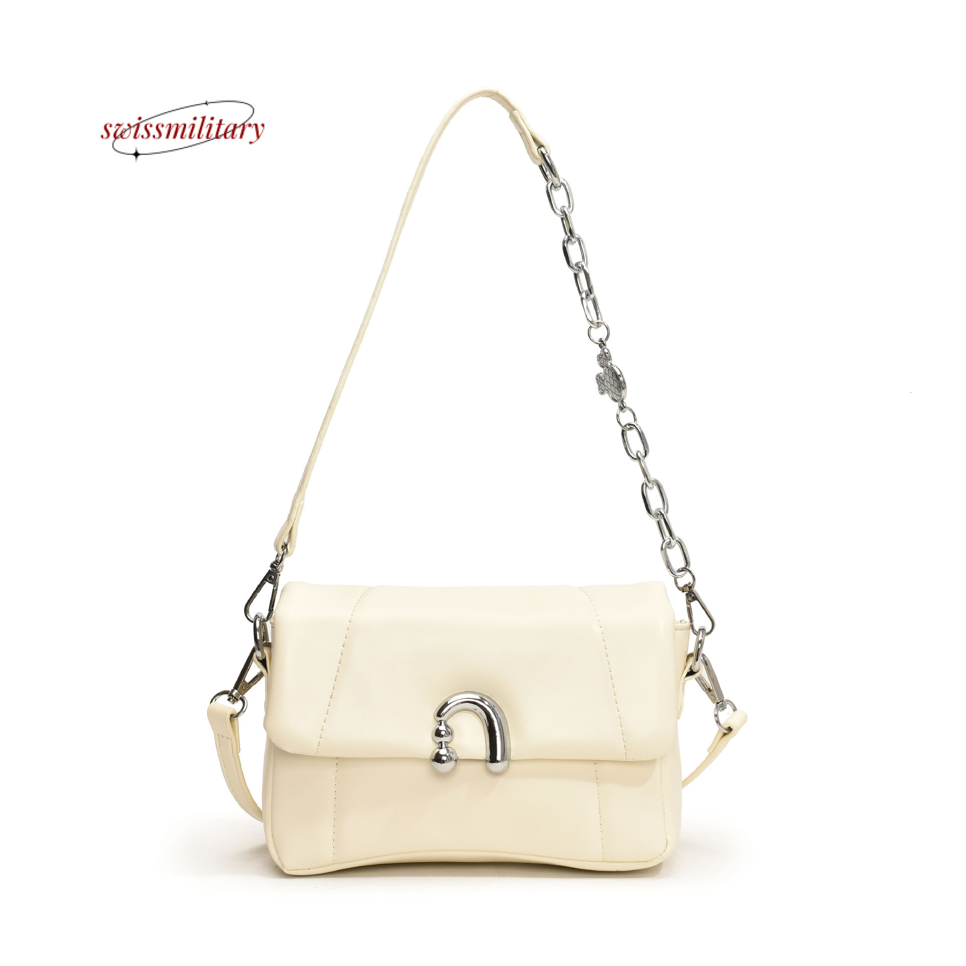 Swissmilitary Niche design chain for summer women 2024 new fashionable versatile small square bag, light and high-end crossbody bag #36