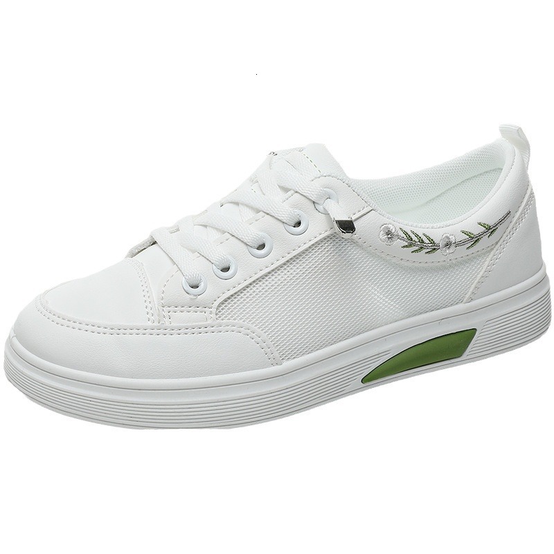 Ddmysports K New Little White Women S Summer Breathable Sports Versatile Board Thick Sole Elevated Mesh Shoes OUTDOOR