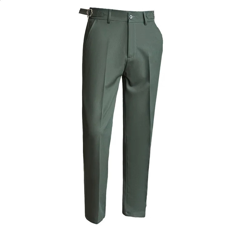 Mens Summer Pants High Quality Thin Neapolitan Mens Dress Pants Business Formal Wear Ultra Thin Suitable for Mens Trousers 240828