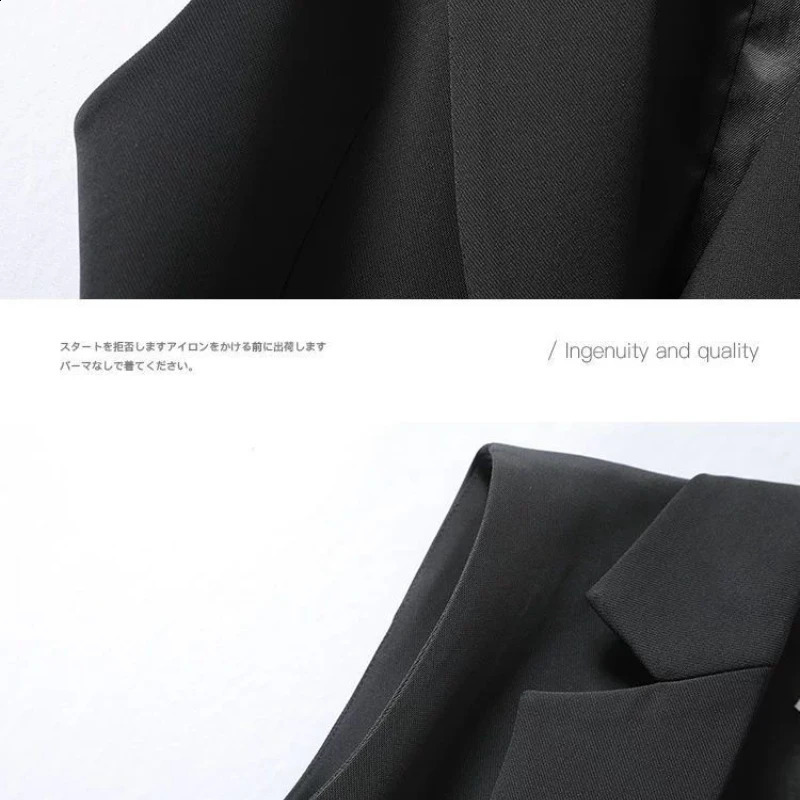 Womens collar vest jacket fully matched single chest sleeveless classic solid color fashionable retro office womens jacket 240828