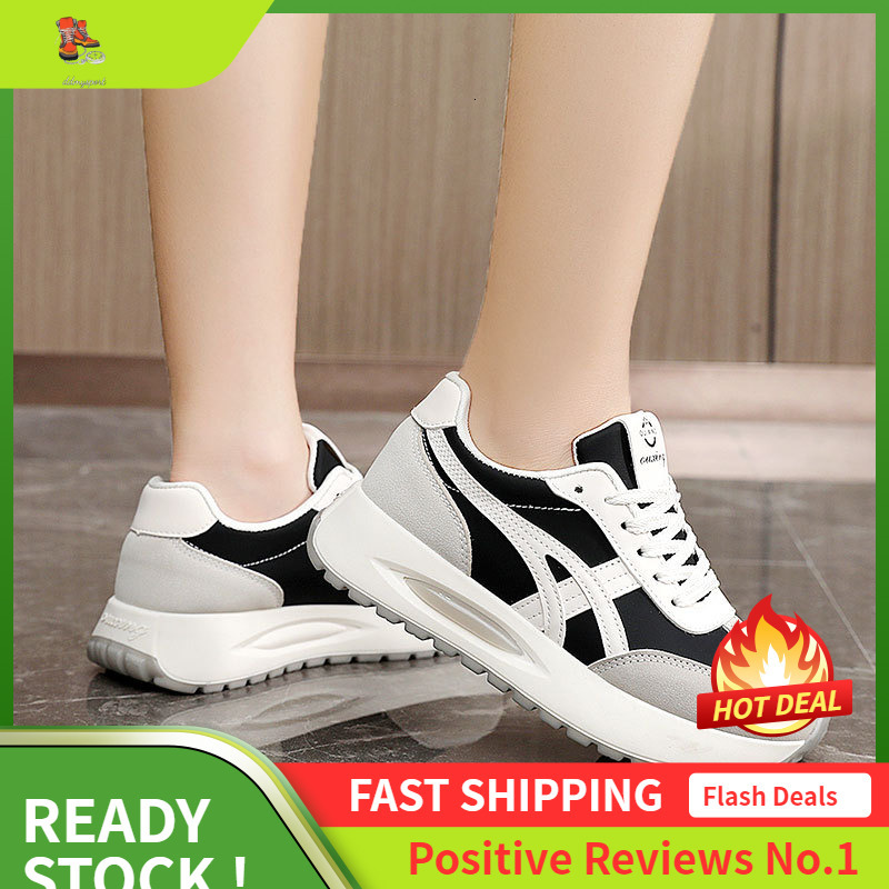 Ddmysports G White Trendy Summer And Autumn Versatile Women S Height Increasing Casual Breathable Student Sports Shoes OUTDOOR