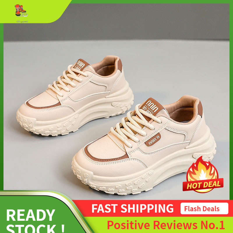 Ddmysports KT New Minimalist Women S Autumn Korean Version Sports Breathable And Height Increasing Thick Soled Board Casual Student Shoes OUTDOOR