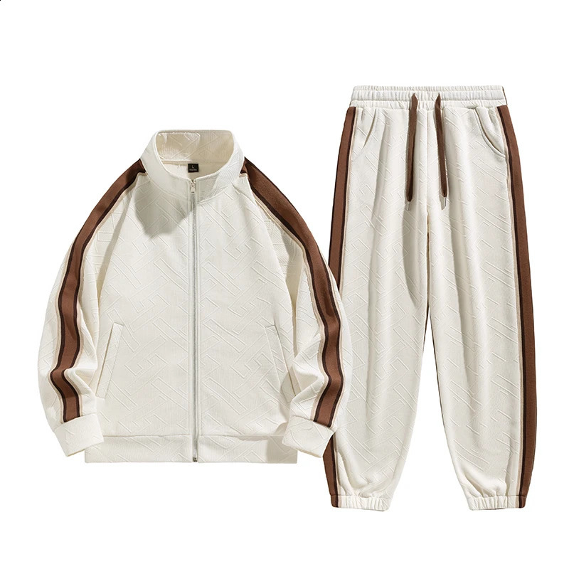 Camping mens spring sportswear mens sportswearpants mens casual set 2 pieces 240827