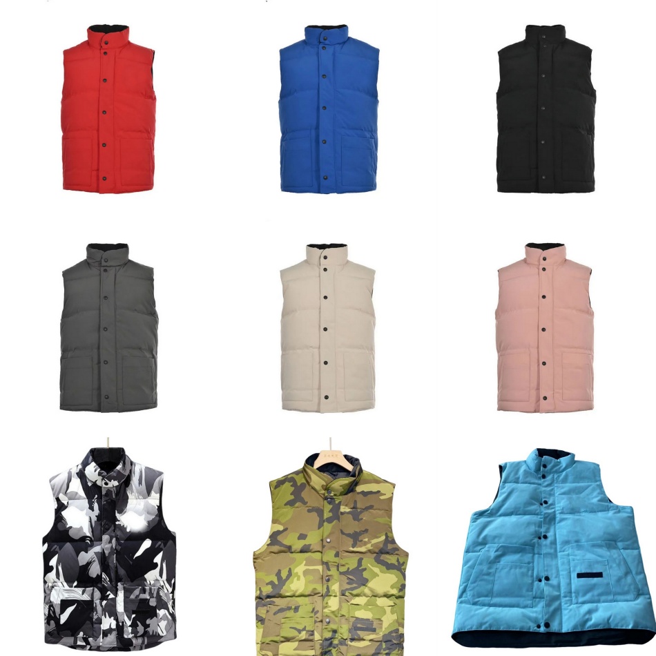 Designer Mens Puffer Vest Woman Gilet Designer Zipper Jacket Button Letters Classic Duck Down Vest Winter Top Mens Vest Man Waistcoat Bodywarmer Outdoor Body Warmer