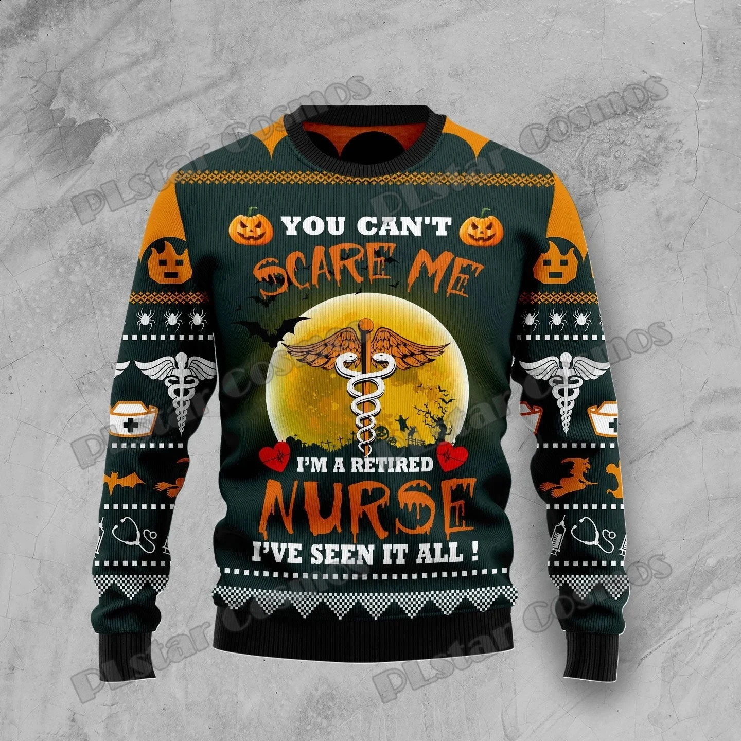 PLstar Cosmos Rottweiler Halloween 3D Printed Mens Ugly Christmas Sweater Winter Neutral Casual Knitted Pullover Sweater ZZM29 240829