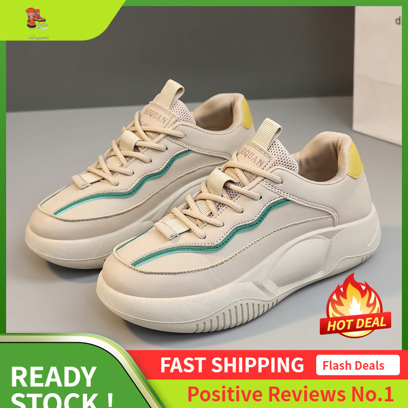 Ddmysports K New Women S Color Blocking Summer Autumn Height Increasing Thick Soled Sports And Leisure Shoes OUTDOOR