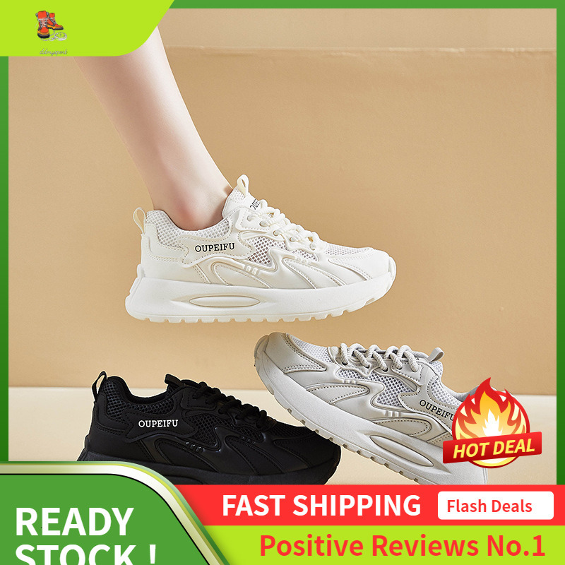Ddmysports Instagram Korean New Dad Shoes Female Summer Student Running Sports Leisure Mesh Breathable Street Shoot XFG OUTDOOR