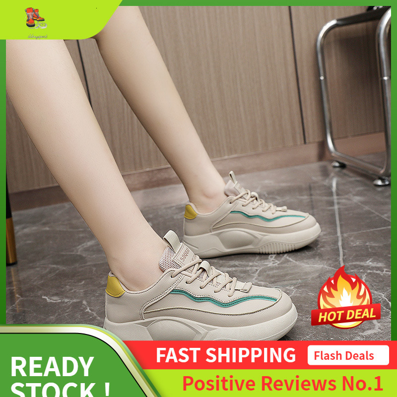 Ddmysports K New Women S Color Blocking Summer Autumn Height Increasing Thick Soled Sports And Leisure Shoes OUTDOOR