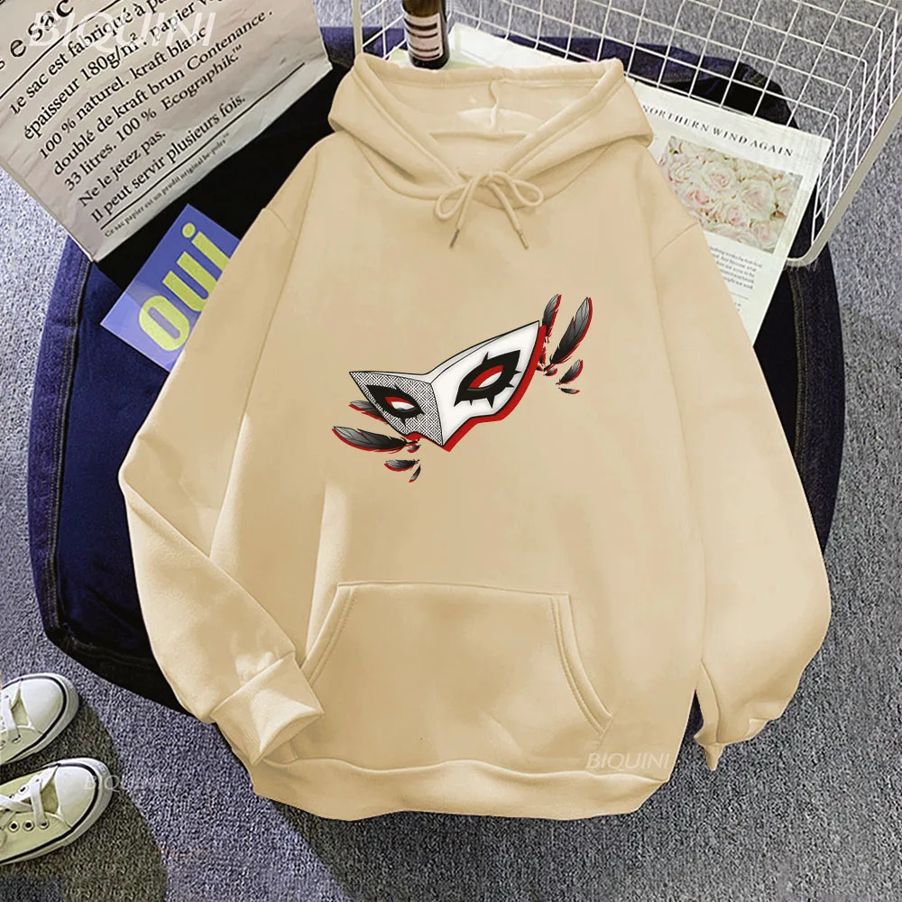 Persona 5 atlus stiehlt anime dos desenhos animados harajuku hoddies masculino streetwear unissex camisolas pullovers 240829