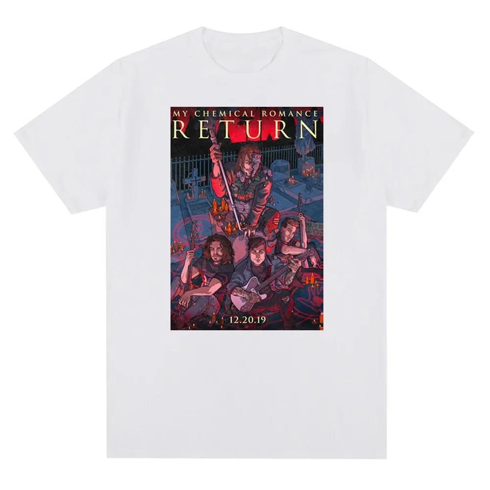 My Chemical Romance Mcr Band Printed 100% Cotton T-shirt
