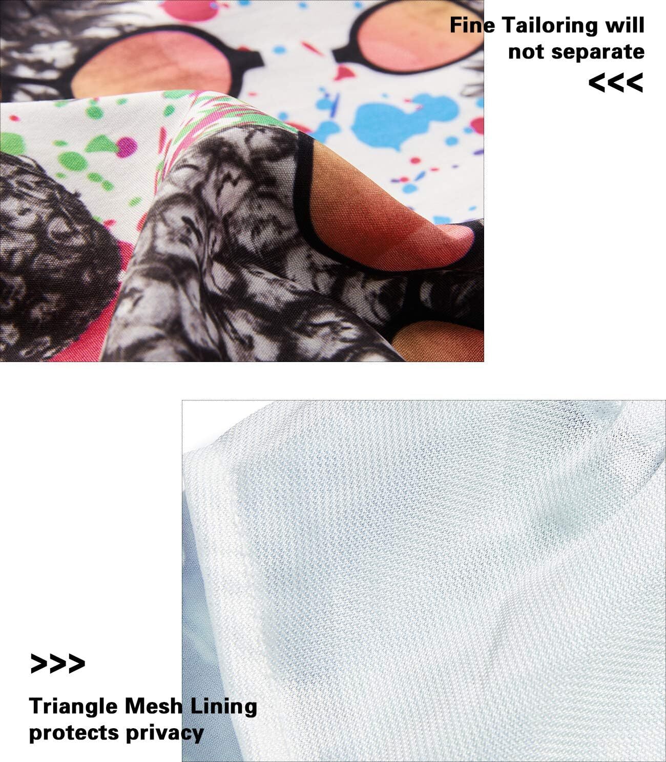 Mens Shorts 3D Printing Pattern Novelty Swimtrunks Quick Dry Beach Pants For Men Lining Board With Pockets