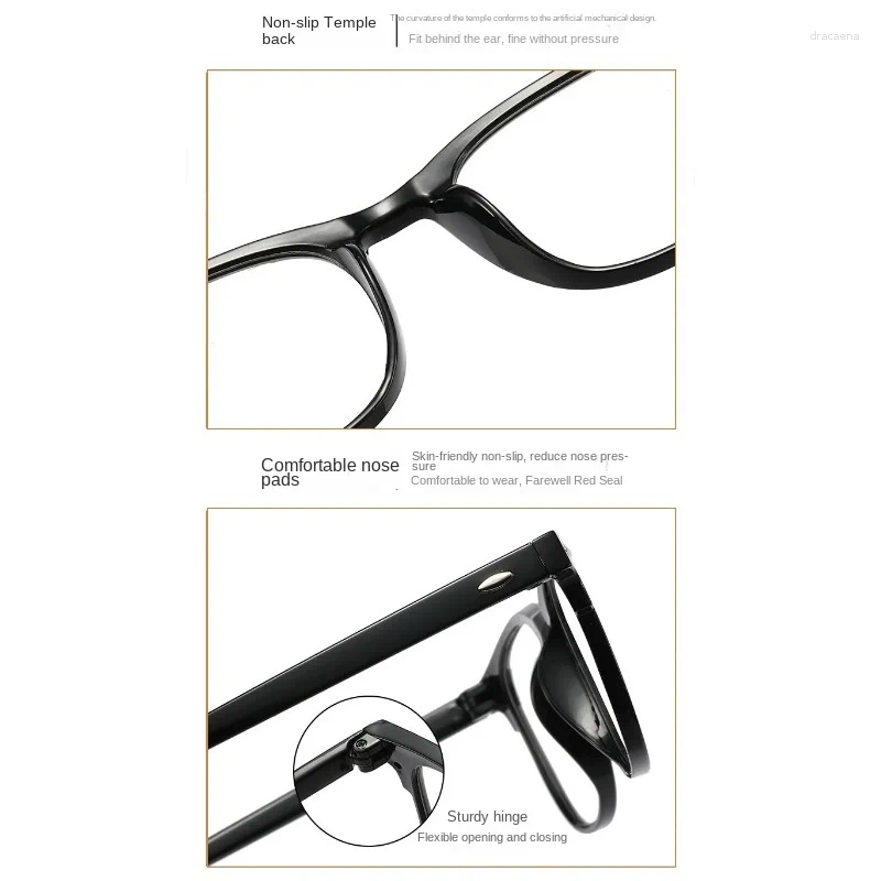 Sunglasses Vintage Transparent Computer Glasses Frame Women Men Anti Blue Light Eyewear Blocking Optical Spectacle
