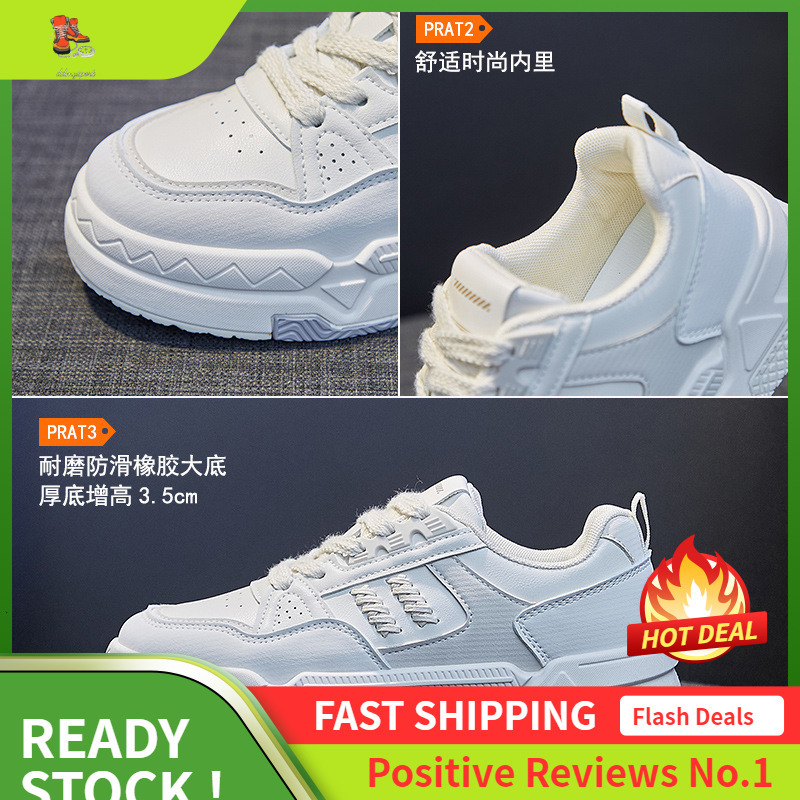 Ddmysports Little White Women S Spring New Breathable Student Board Instagram Fashion Korean Edition Eightening Matsuke Casual Shoes OUTDOOR