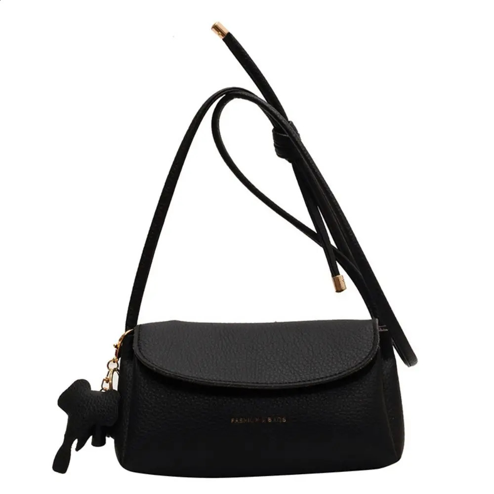 Lychee Pattern Handbag The Adjustable Straps Multicolor Shoulder Bags PU Material Handbags Work 240828