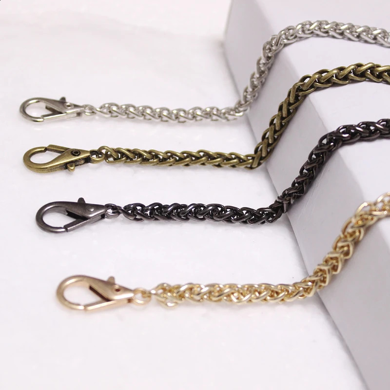 40-120CM 6MM Width Chain Shoulder Strap Replacement Women Handbag Crossbody Purse Chain Accessories For Bags 240828