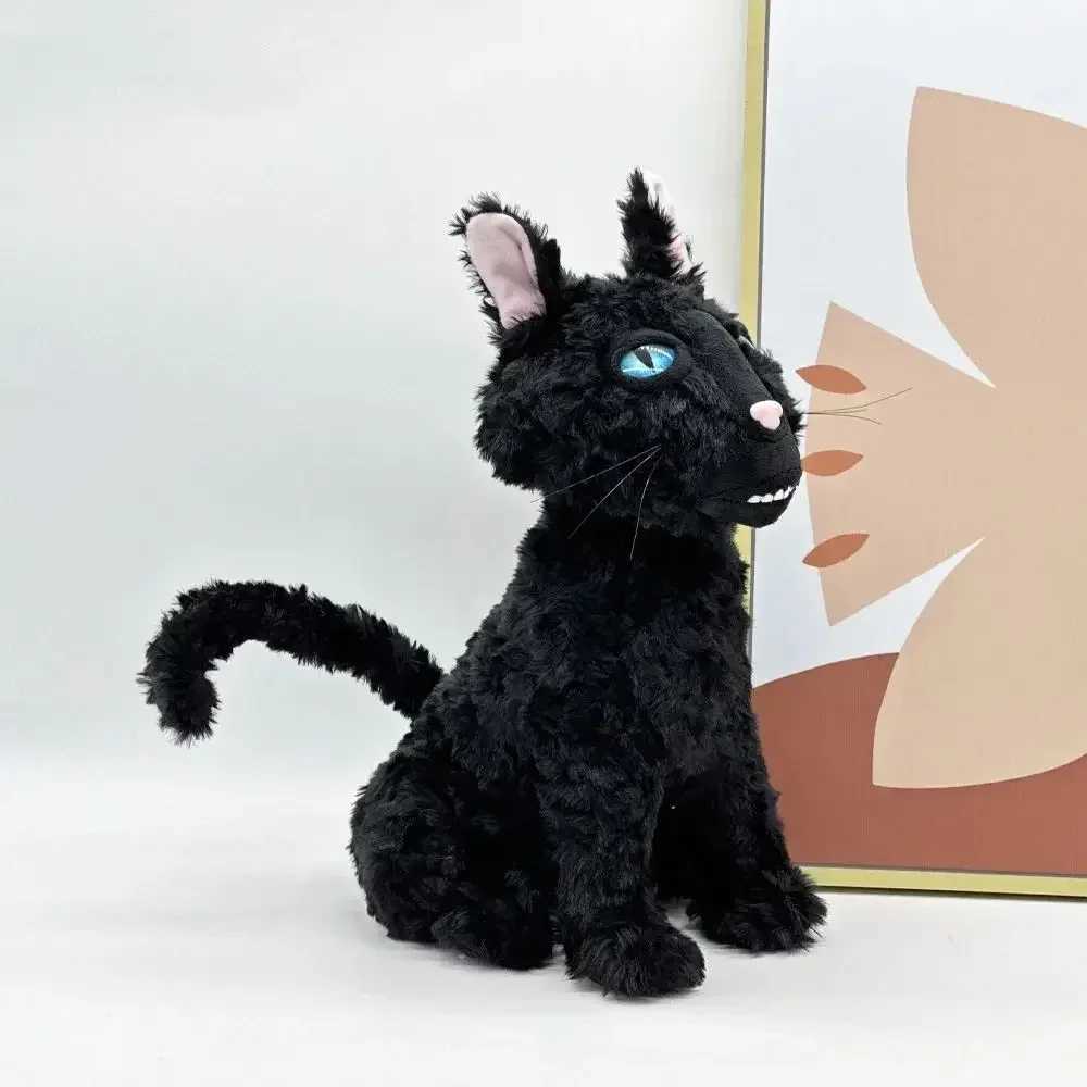 30cm Coraline Y La Puerta Secreta Plush Coraline Cat Doll Cartoon Black Cat Stuff Animal Collection Decoration Toy Gift W240828