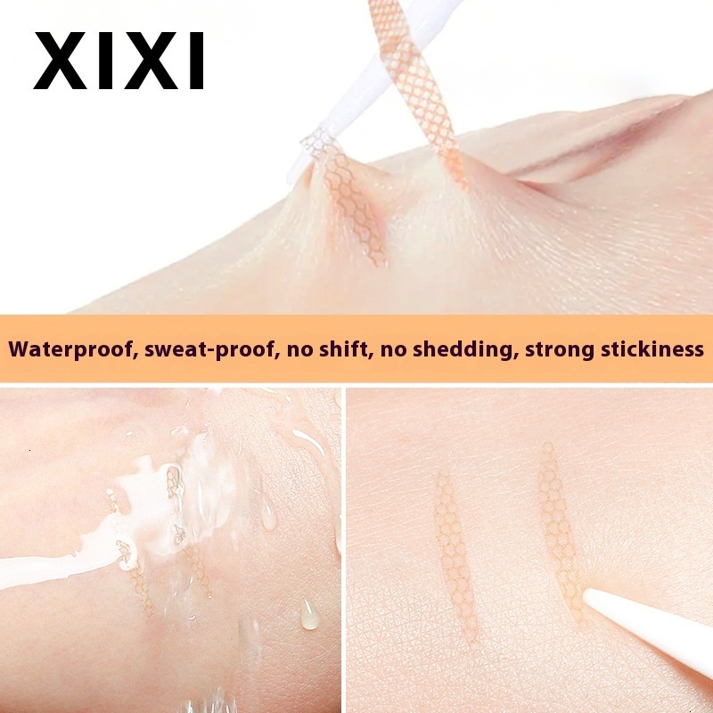 Double Eyelid Enhancer with Xixi's Unseen Bubble Design - Non-irritating Adhesive Eye Patches