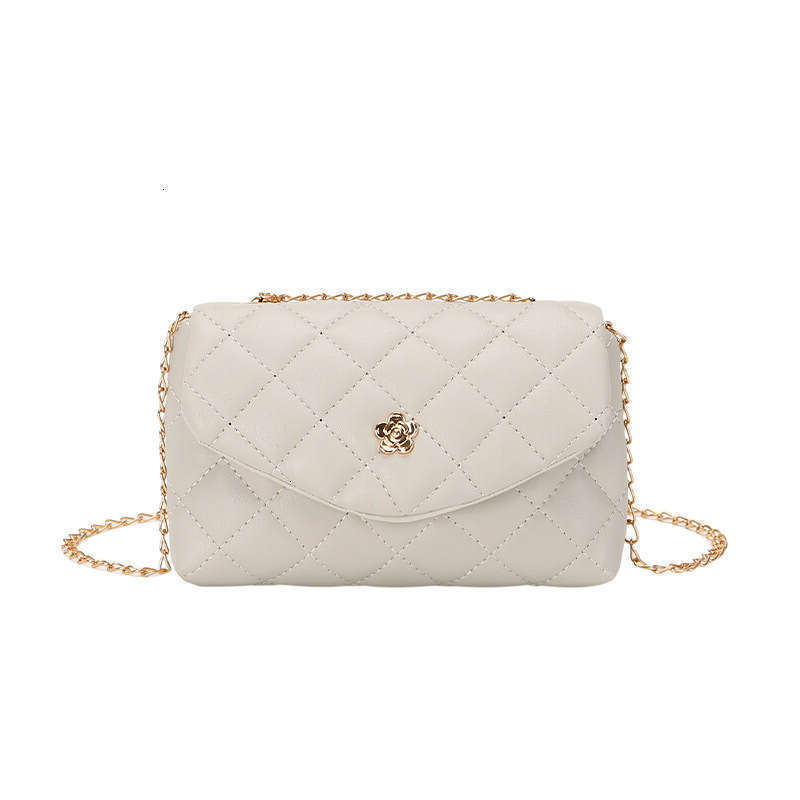 News News Mini Fashion Quilted Diamond Check Clamshell Chain Crossbody Bag For Women Crossbody Bag Purple