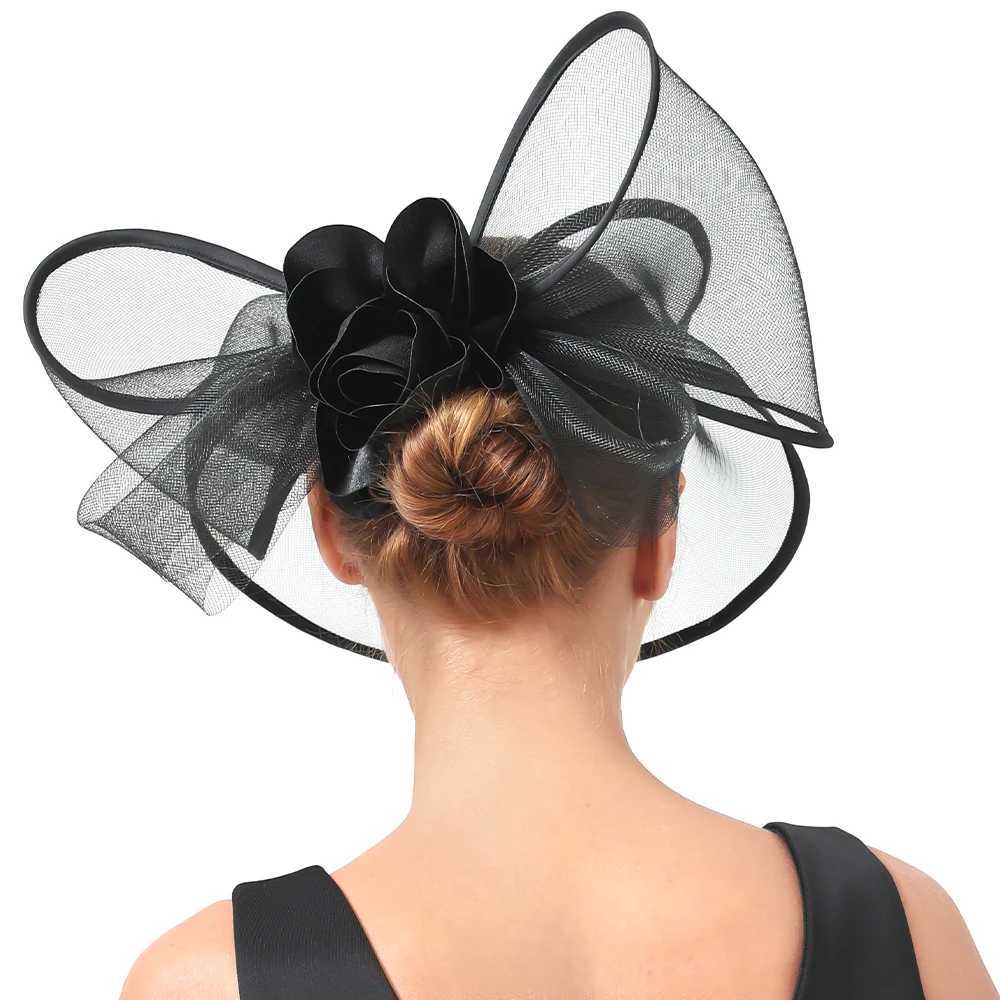 2024 New Fashinator Wedding Hat Elegant Women Fashinator Hat Fashion Womens Clothing Church Womens Party Hat Bridal Headwear M240829