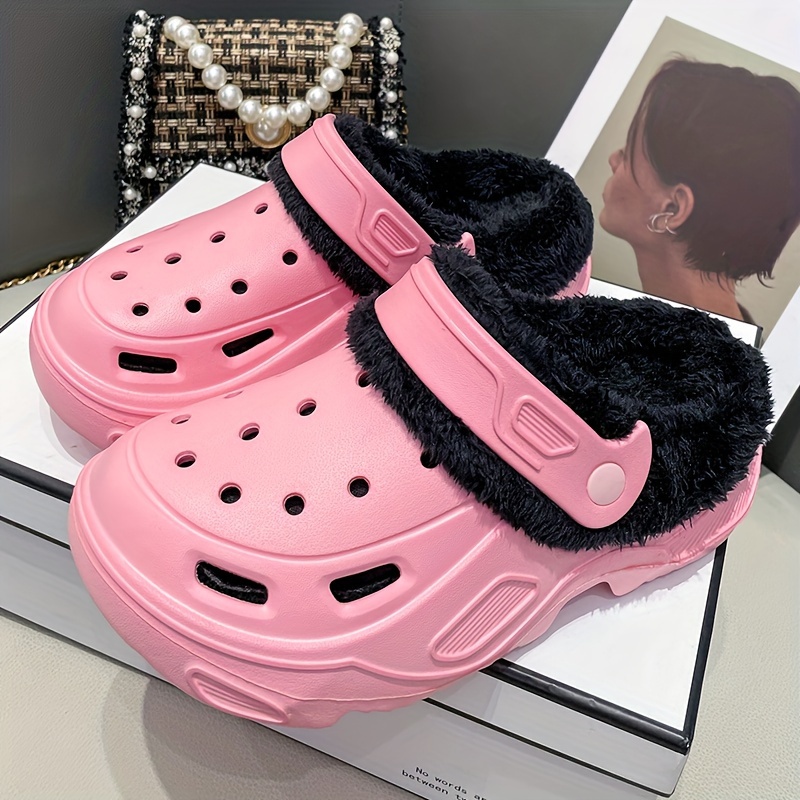 CozyPlus Thermal Slippers - Warm Fuzzy Lined, Non-Slip, Slip-On, EVA Plush, Soft, Breathable, Lightweight, Winter Platform Shoes for Cold Weather