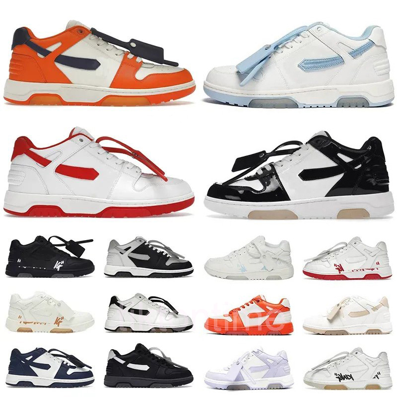 2024 Designer Brand Out Casual Shoes Luxury White Low Top Suede Leather Platform Trainer Breathable Sport Shoe Party Dress Walking Sneakers Trainers 36-45