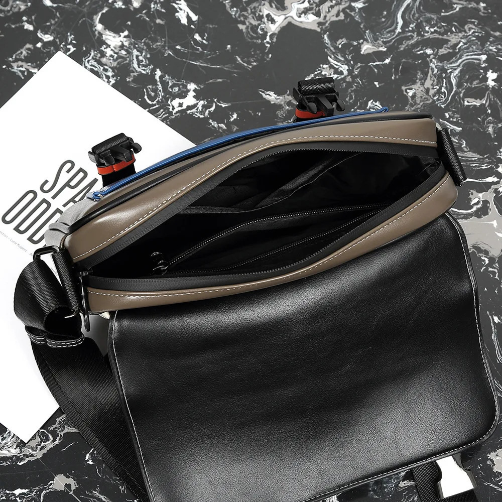 3 Mens ing Color Trend Small Square Fashion Casual Large Capacity Crossbody Bag Mans Aesthetic Sg Shoulder 240829 4
