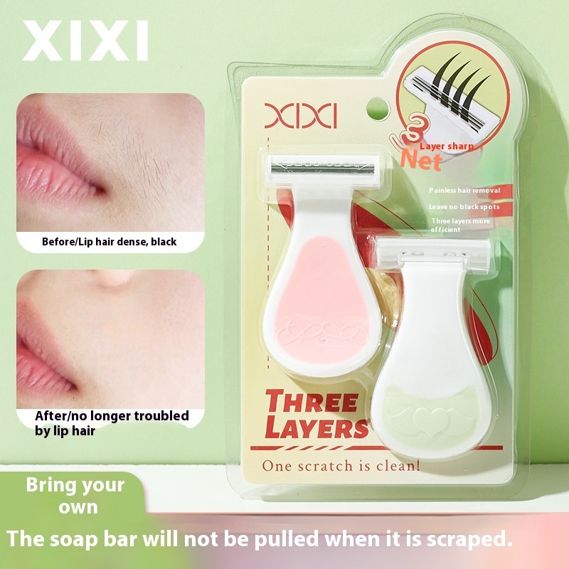 Efficient Multi-Layered Manual Razor from Xixi Xiaobeike Ideal for Full Body Hair Removal